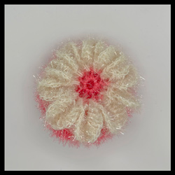 Fleur blanche/rose </br>(CHF 18.-)