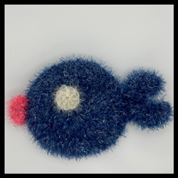 Poisson bleu foncé </br>(CHF 18.-)