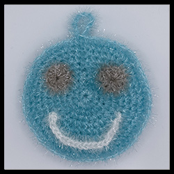 Smiley bleu </br>(CHF 18.-)