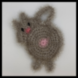 Chat gris dos (CHF 20.-)