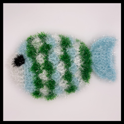 Poisson bleu/vert <br>(CHF 18.-)
